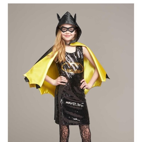 Superhero Batgirl HALLOWEEN costume size 6